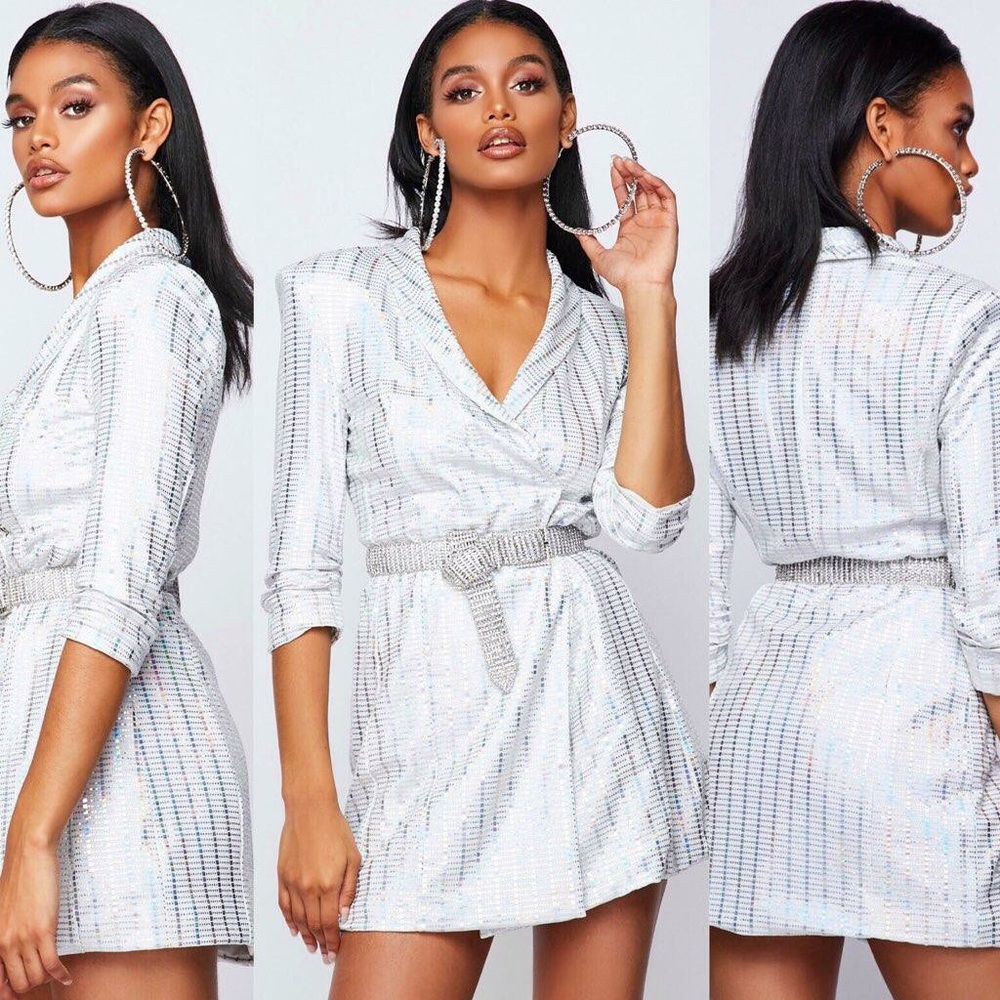 Sequin dress - size large - last piece!!!